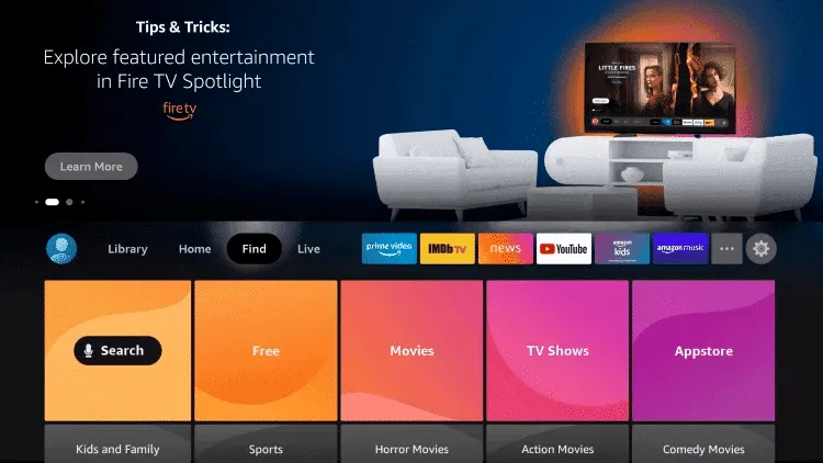 IPTV na firestick